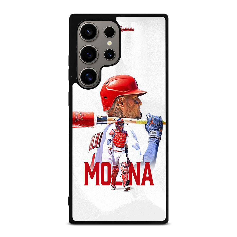 YADIER MOLINA ST LOUIS CARDINALS MLB BASEBALL Samsung Galaxy S24 Ultra Case Cover