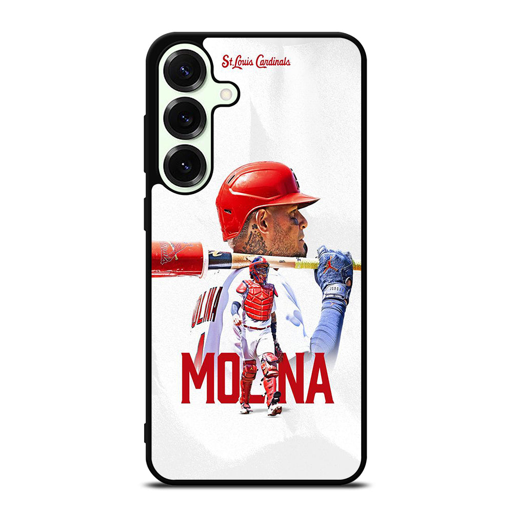 YADIER MOLINA ST LOUIS CARDINALS MLB BASEBALL Samsung Galaxy S25 Plus Case Cover
