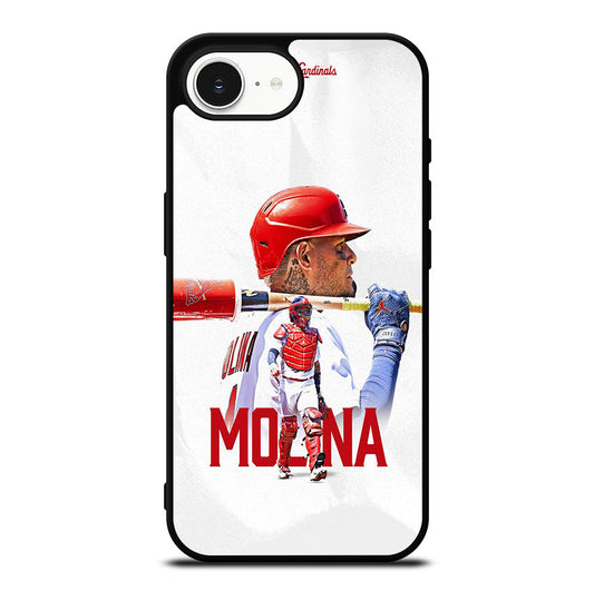 YADIER MOLINA ST LOUIS CARDINALS MLB BASEBALL iPhone 16e Case Cover