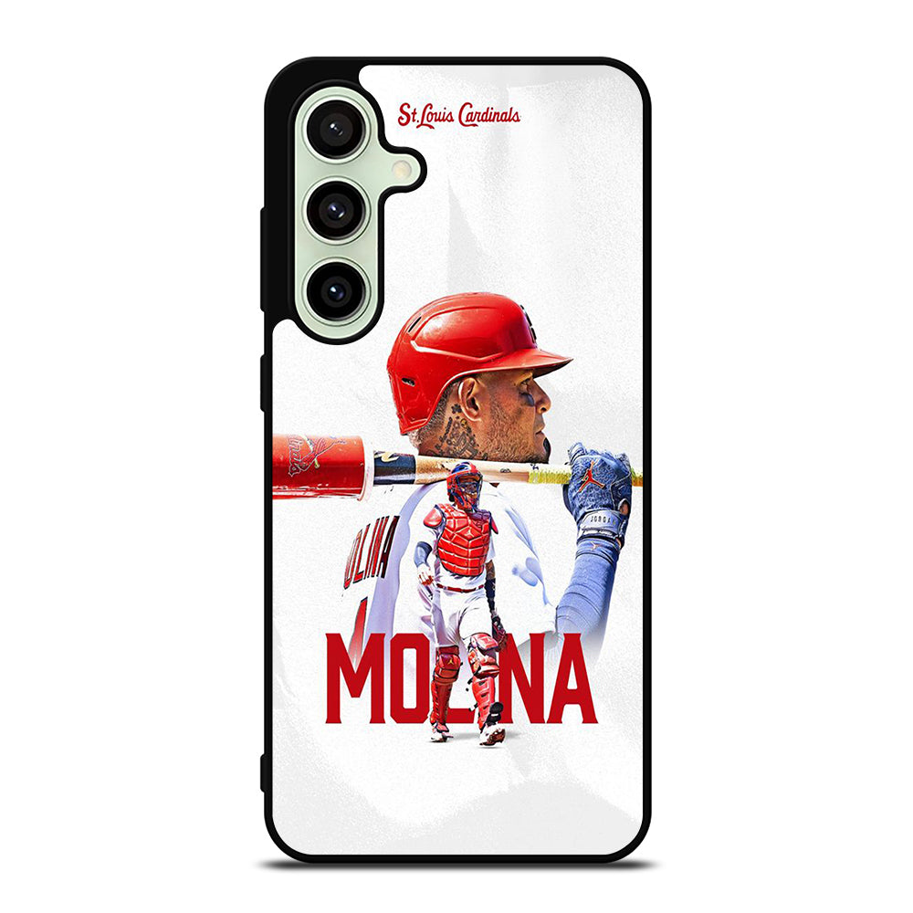YADIER MOLINA ST LOUIS CARDINALS MLB BASEBALL Samsung Galaxy S24 FE Case Cover