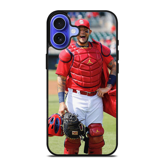 YADIER MOLINA ST LOUIS CARDINALS MLB iPhone 16 Case Cover