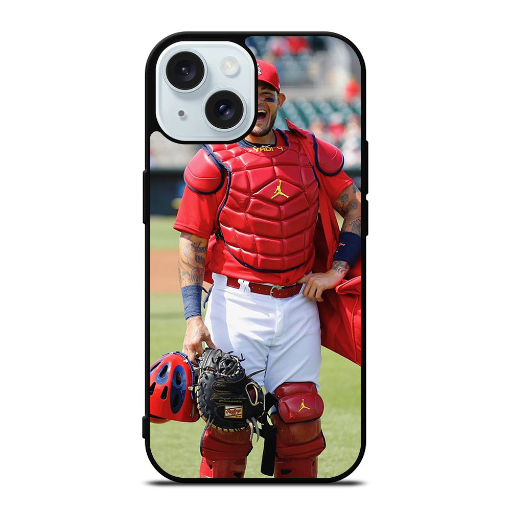 YADIER MOLINA ST LOUIS CARDINALS MLB iPhone 15 Case Cover