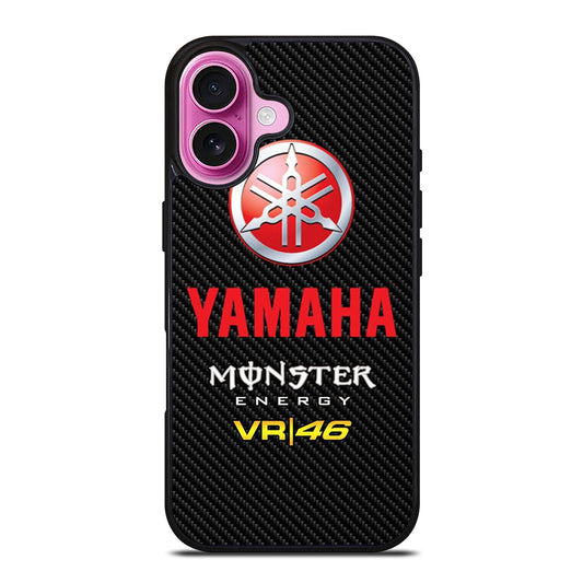 YAMAHA LOGO CARBON iPhone 16 Plus Case Cover