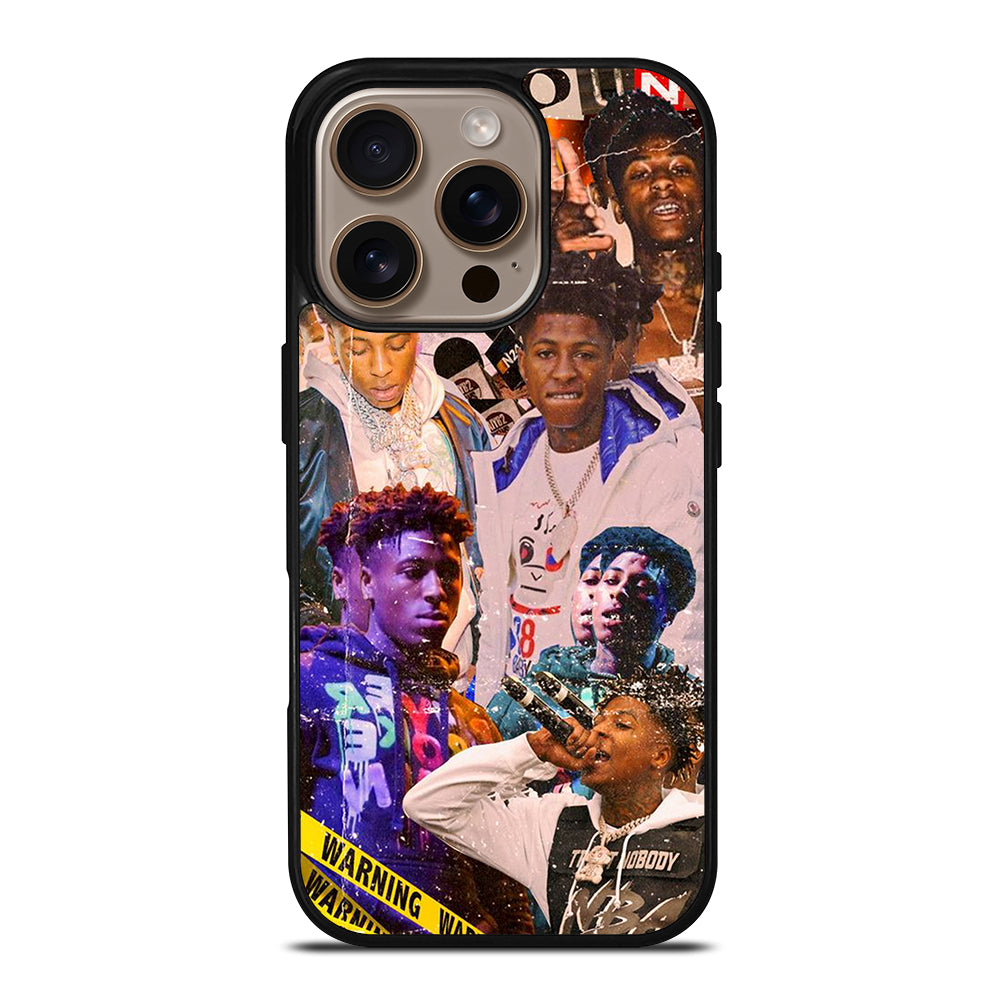 YOUNGBOY NBA RAPPER COLLAGE iPhone 16 Pro Case Cover