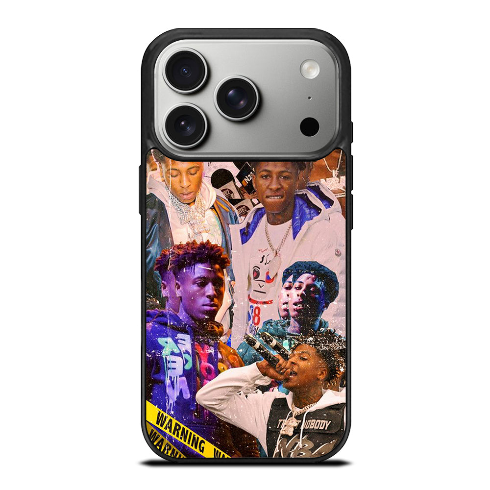 YOUNGBOY NBA RAPPER COLLAGE iPhone 17 Pro Case Cover