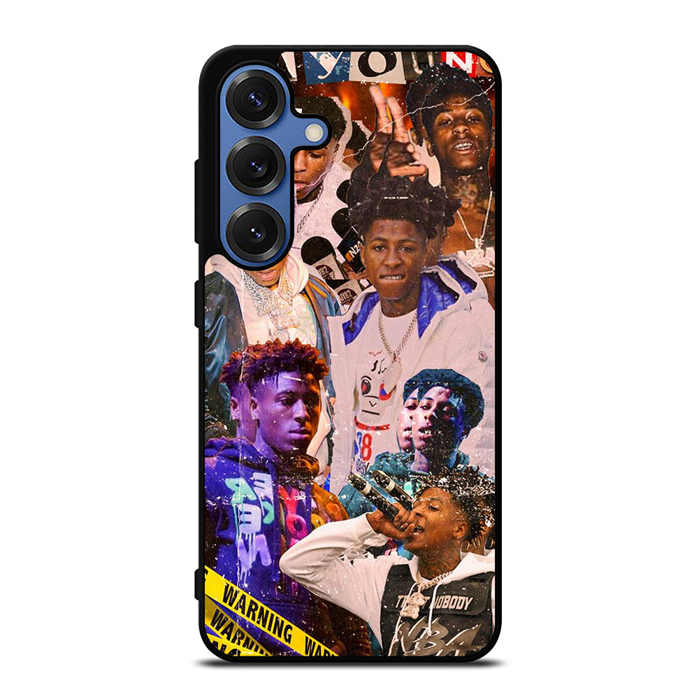 YOUNGBOY NBA RAPPER COLLAGE Samsung Galaxy S25 Case Cover