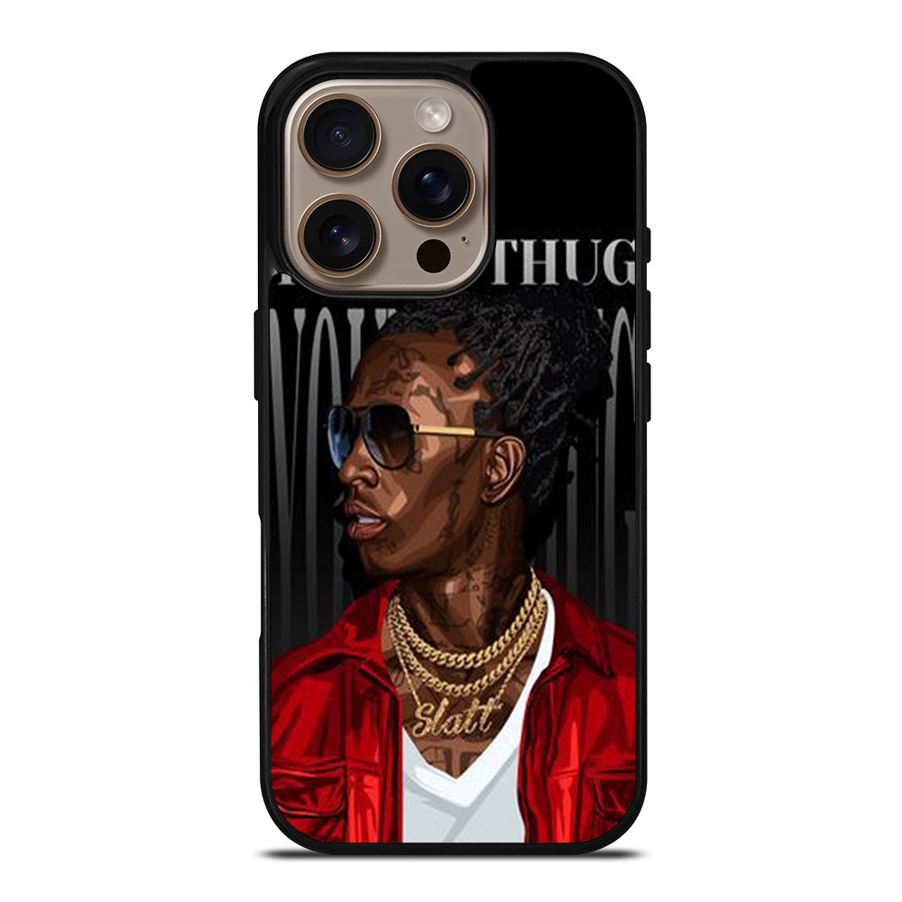 YOUNG THUG RAPPER ART iPhone 16 Pro Case Cover