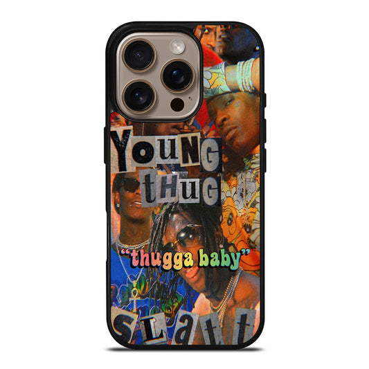 YOUNG THUG RAPPER THUGGA BABY iPhone 16 Pro Case Cover