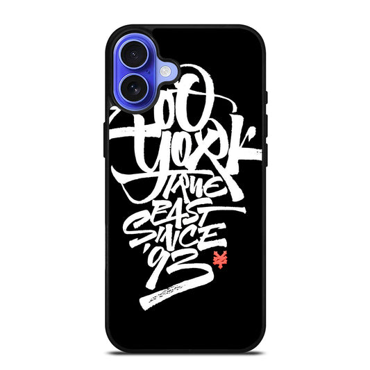 ZOO YORK QUOTE LOGO iPhone 16 Case Cover