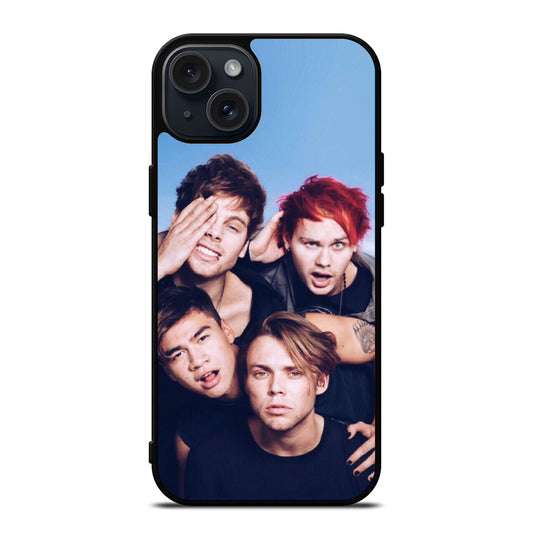 5 SECONDS OF SUMMER BAND 1 iPhone 15 Plus Case Cover