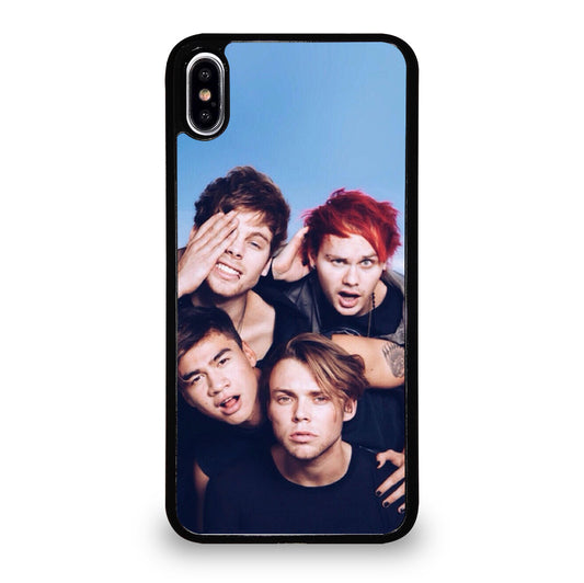 5 SECONDS OF SUMMER BAND 1 iPhone XS Max Case Cover