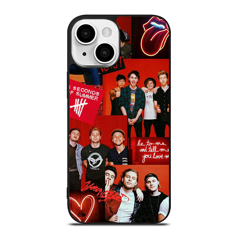 5 SECONDS OF SUMMER BAND 2 iPhone 13 Mini Case Cover