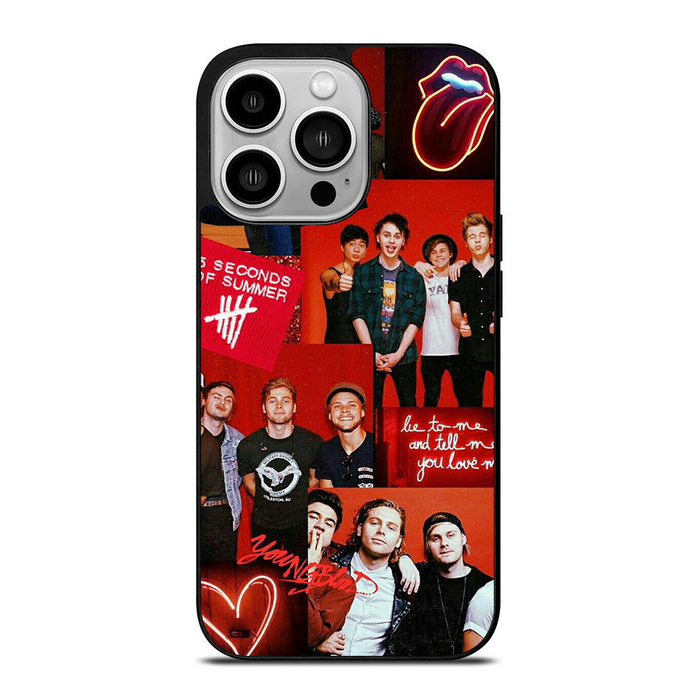 5 SECONDS OF SUMMER BAND 2 iPhone 14 Pro Case Cover