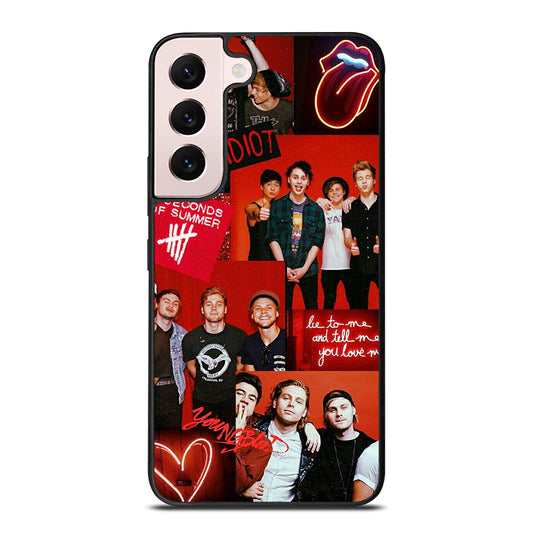 5 SECONDS OF SUMMER BAND 2 Samsung Galaxy S22 Plus Case Cover