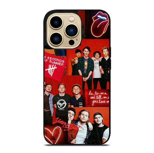 5 SECONDS OF SUMMER BAND 2 iPhone 14 Pro Max Case Cover