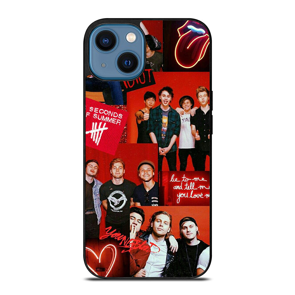 5 SECONDS OF SUMMER BAND 2 iPhone 14 Case Cover