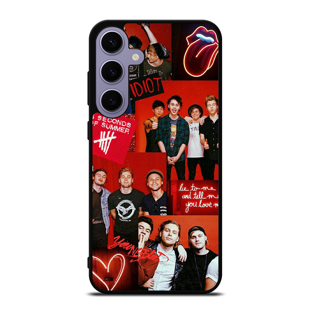 5 SECONDS OF SUMMER BAND 2 Samsung Galaxy S24 Plus Case Cover