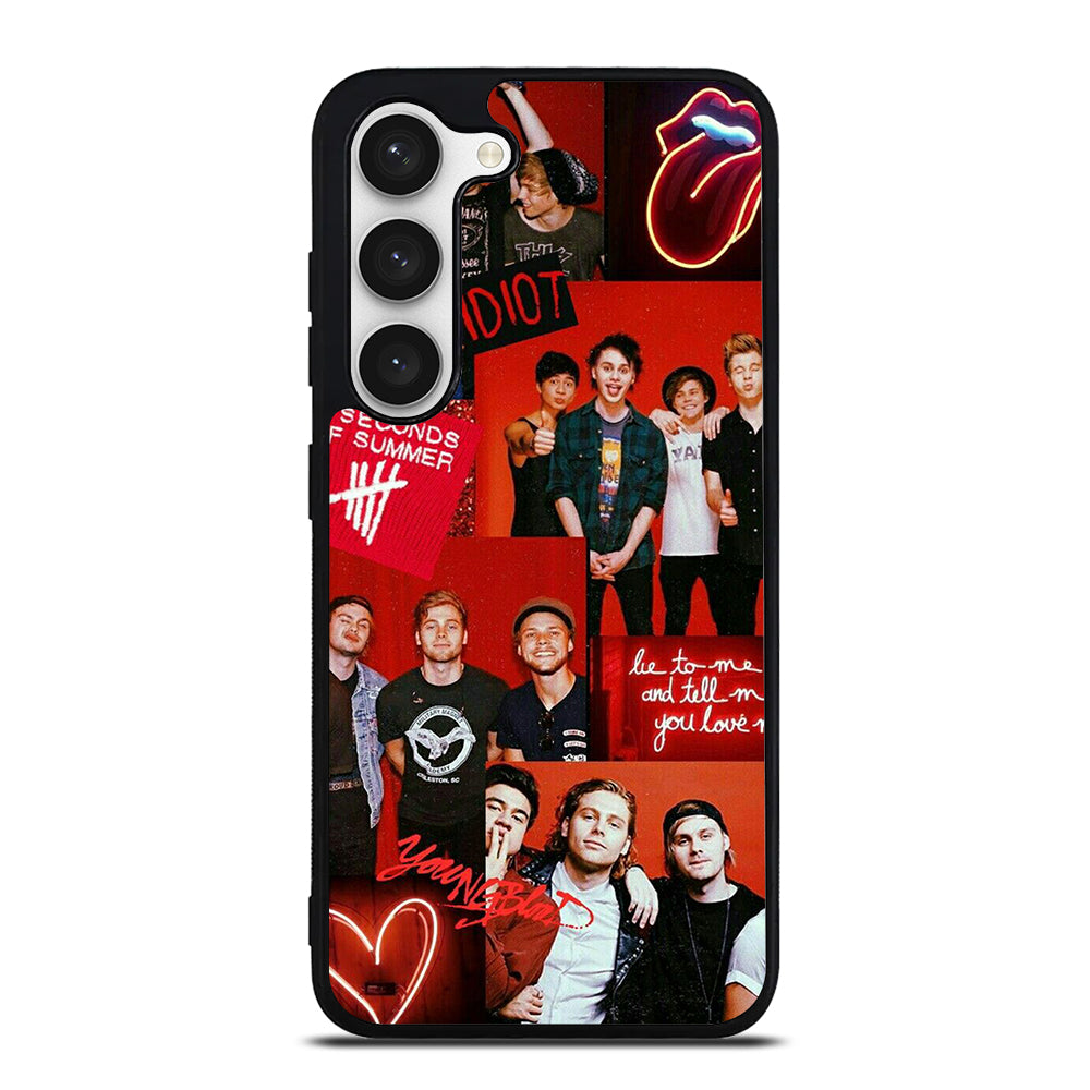 5 SECONDS OF SUMMER BAND 2 Samsung Galaxy S23 Case Cover