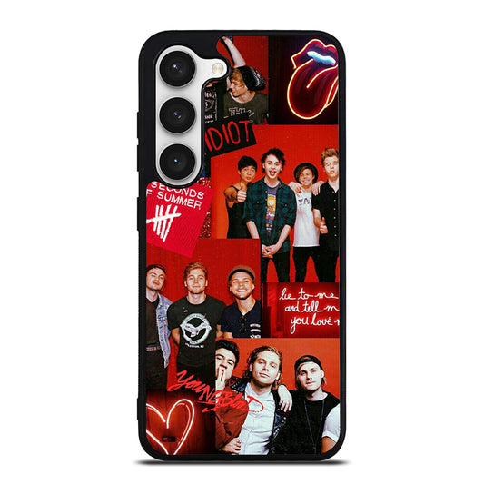 5 SECONDS OF SUMMER BAND 2 Samsung Galaxy S23 Case Cover