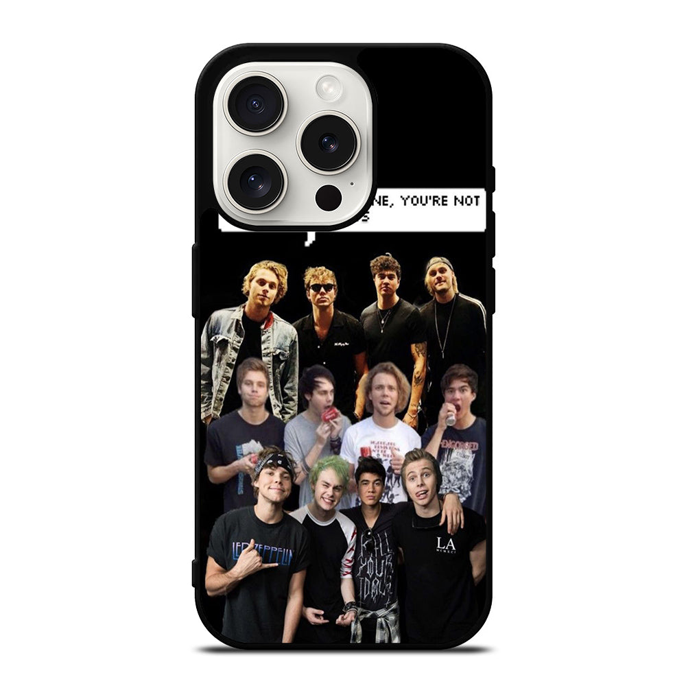 5 SECONDS OF SUMMER BAND 3 iPhone 15 Pro Case Cover