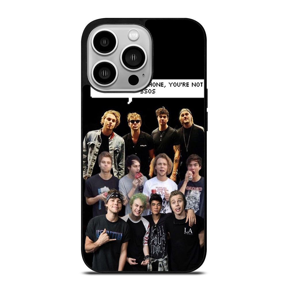5 SECONDS OF SUMMER BAND 3 iPhone 14 Pro Case Cover