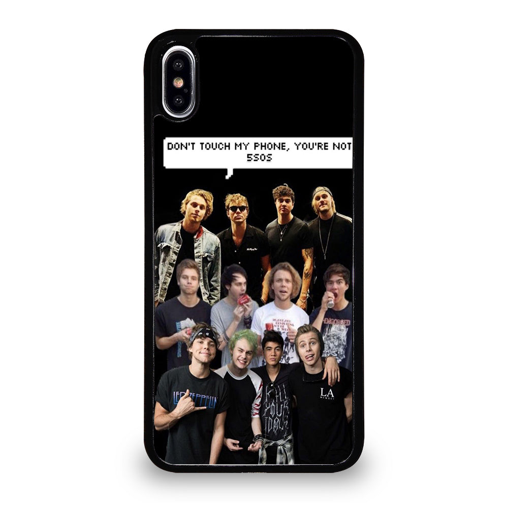 5 SECONDS OF SUMMER BAND 3 iPhone XS Max Case Cover