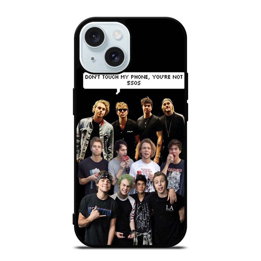 5 SECONDS OF SUMMER BAND 3 iPhone 15 Case Cover