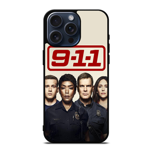 911 SERIES POSTER iPhone 15 Pro Max Case Cover