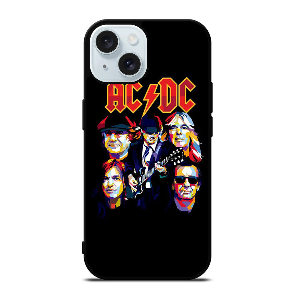ACDC BAND 2 iPhone 15 Case Cover