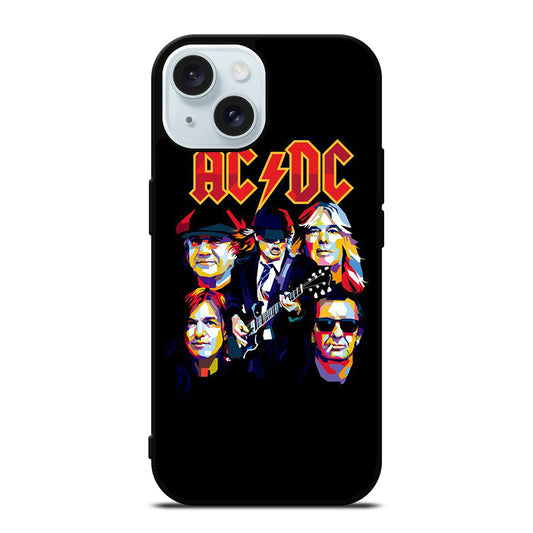 ACDC BAND 2 iPhone 15 Case Cover