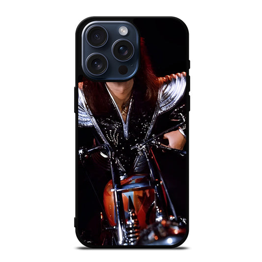 ACE FREHLEY KISS BAND ROCK 2 iPhone 15 Pro Max Case Cover