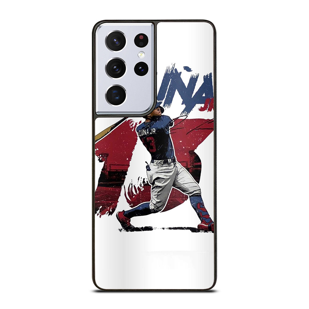 ACUNA JR ATLANTA BRAVES BASEBALL 13 Samsung Galaxy S21 Ultra Case Cover