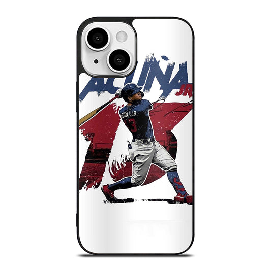 ACUNA JR ATLANTA BRAVES BASEBALL 13 iPhone 13 Mini Case Cover