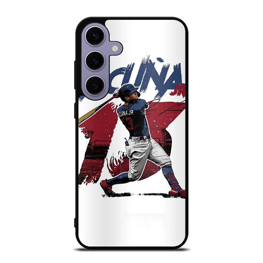 ACUNA JR ATLANTA BRAVES BASEBALL 13 Samsung Galaxy S24 Plus Case Cover