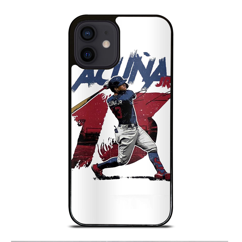 ACUNA JR ATLANTA BRAVES BASEBALL 13 iPhone 12 Mini Case Cover