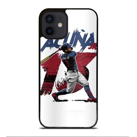 ACUNA JR ATLANTA BRAVES BASEBALL 13 iPhone 12 Mini Case Cover