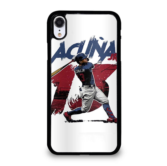 ACUNA JR ATLANTA BRAVES BASEBALL 13 iPhone XR Case Cover