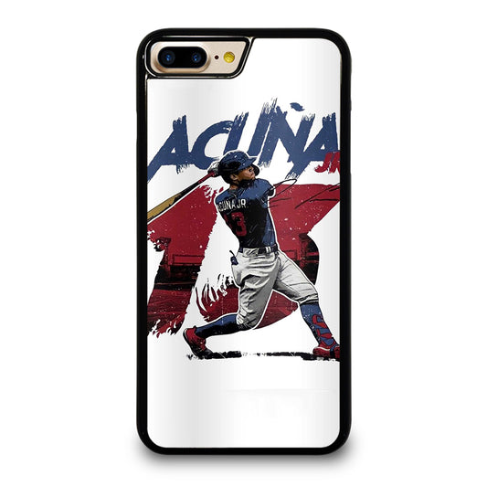 ACUNA JR ATLANTA BRAVES BASEBALL 13 iPhone 7 / 8 Plus Case Cover