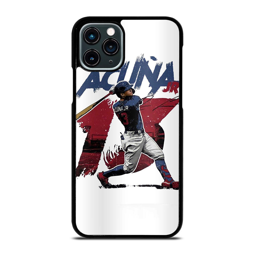 ACUNA JR ATLANTA BRAVES BASEBALL 13 iPhone 11 Pro Case Cover