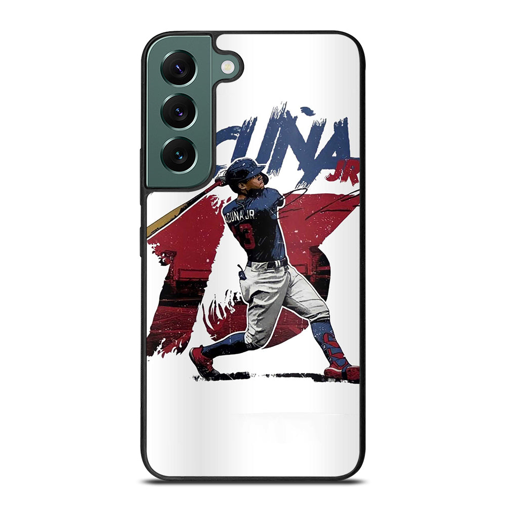 ACUNA JR ATLANTA BRAVES BASEBALL 13 Samsung Galaxy S22 Case Cover