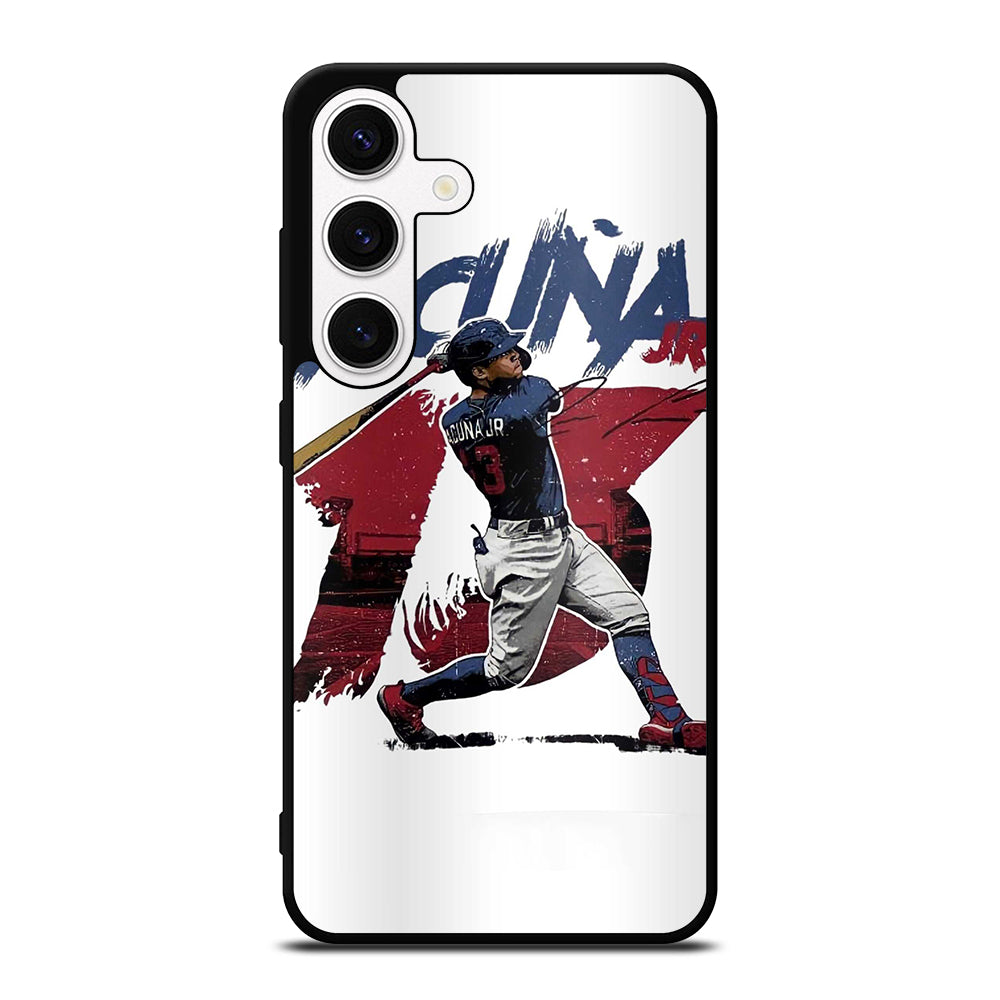 ACUNA JR ATLANTA BRAVES BASEBALL 13 Samsung Galaxy S24 Case Cover