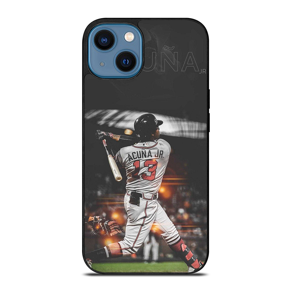 ACUNA JR ATLANTA BRAVES PLAYER iPhone 14 Case Cover