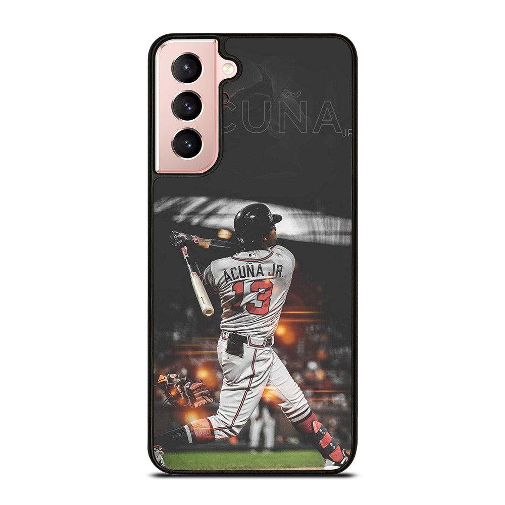 ACUNA JR ATLANTA BRAVES PLAYER Samsung Galaxy S21 Case Cover