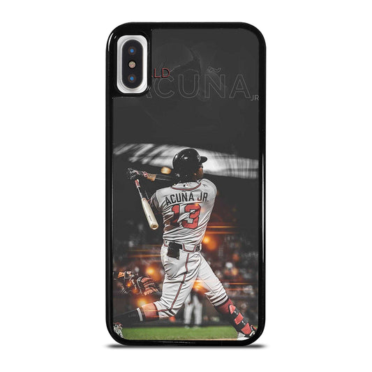 ACUNA JR ATLANTA BRAVES PLAYER iPhone X / XS Case Cover