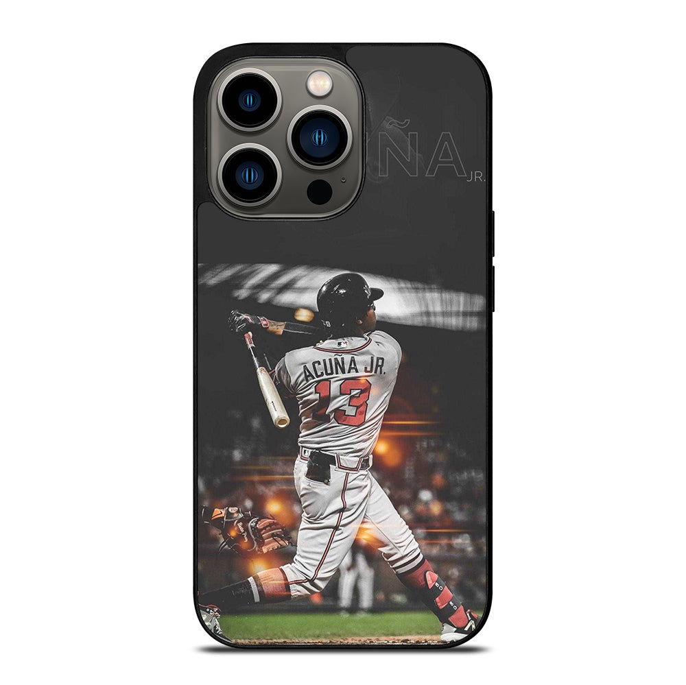 ACUNA JR ATLANTA BRAVES PLAYER iPhone 13 Pro Case Cover