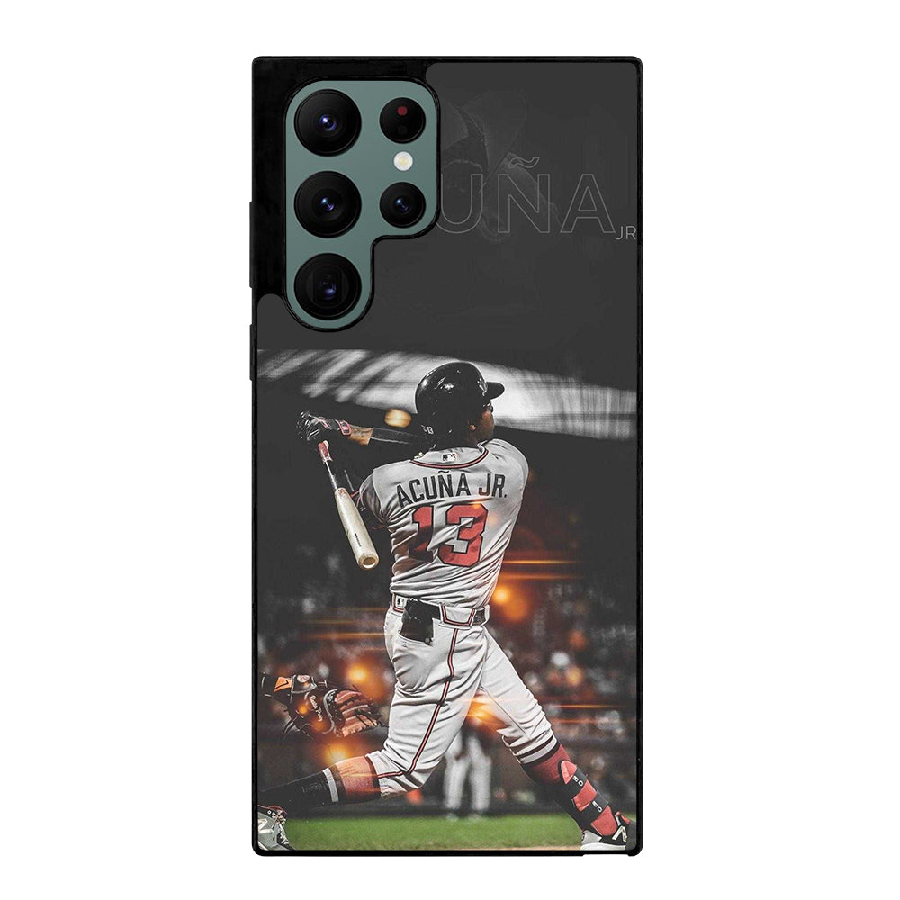ACUNA JR ATLANTA BRAVES PLAYER Samsung Galaxy S22 Ultra Case Cover