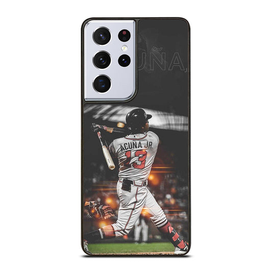 ACUNA JR ATLANTA BRAVES PLAYER Samsung Galaxy S21 Ultra Case Cover