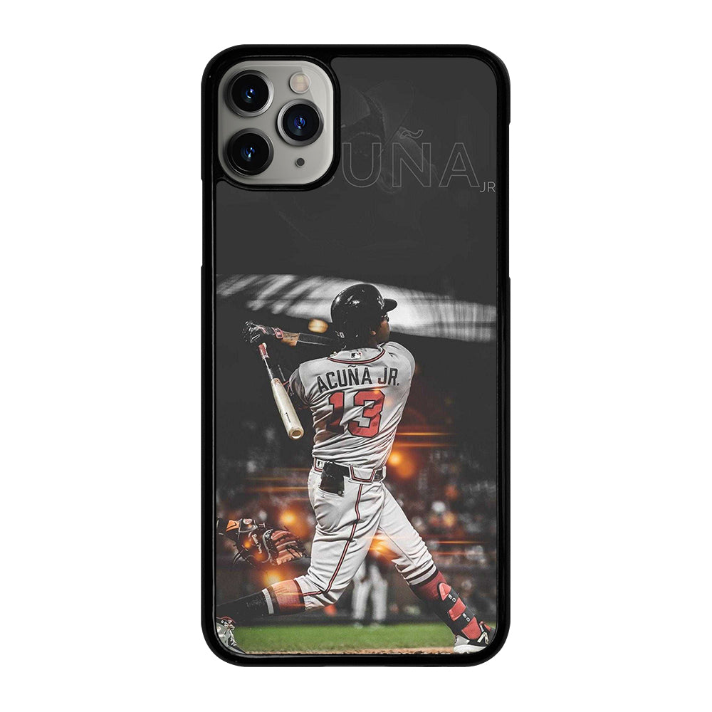 ACUNA JR ATLANTA BRAVES PLAYER iPhone 11 Pro Max Case Cover