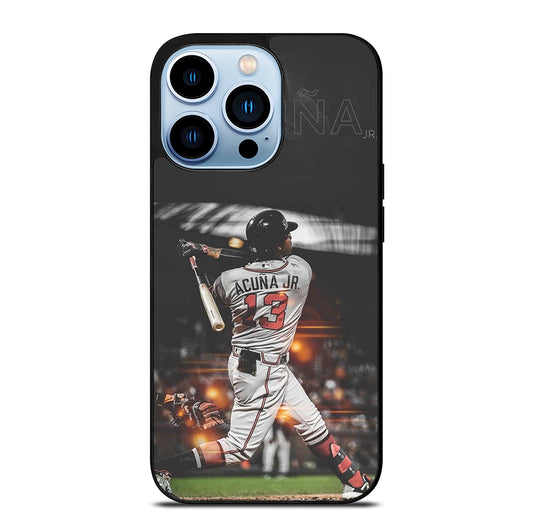 ACUNA JR ATLANTA BRAVES PLAYER iPhone 13 Pro Max Case Cover