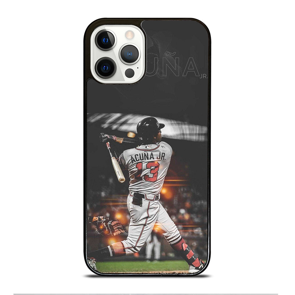 ACUNA JR ATLANTA BRAVES PLAYER iPhone 12 Pro Case Cover
